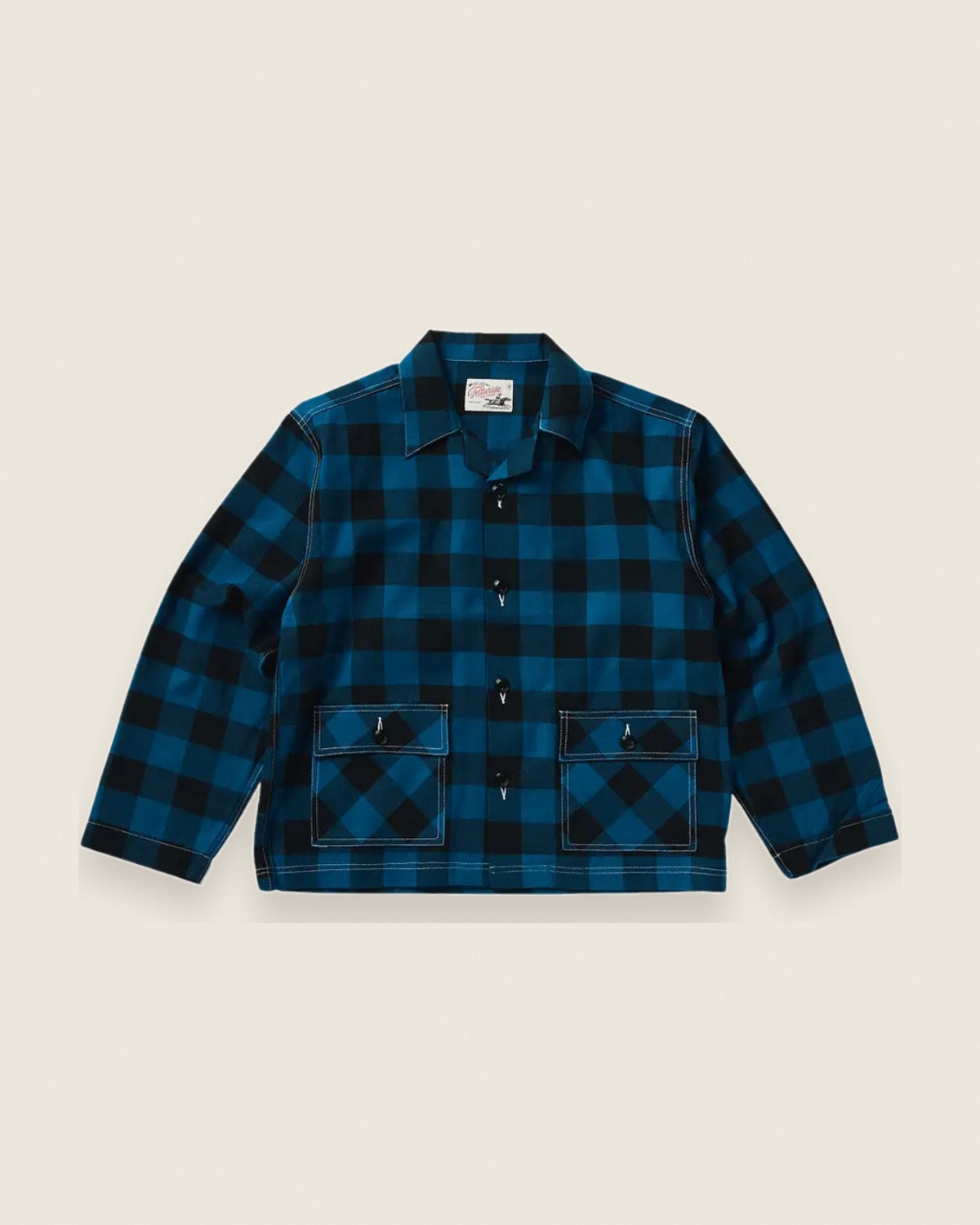 TELLURIDE CHECK SHIRT JACKET - TEAL